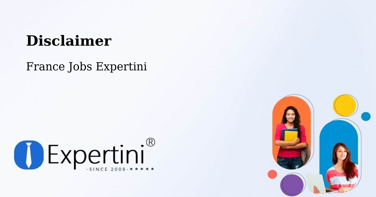 Disclaimer – Saint Python - France Jobs Expertini